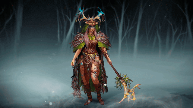2D animation - Druid