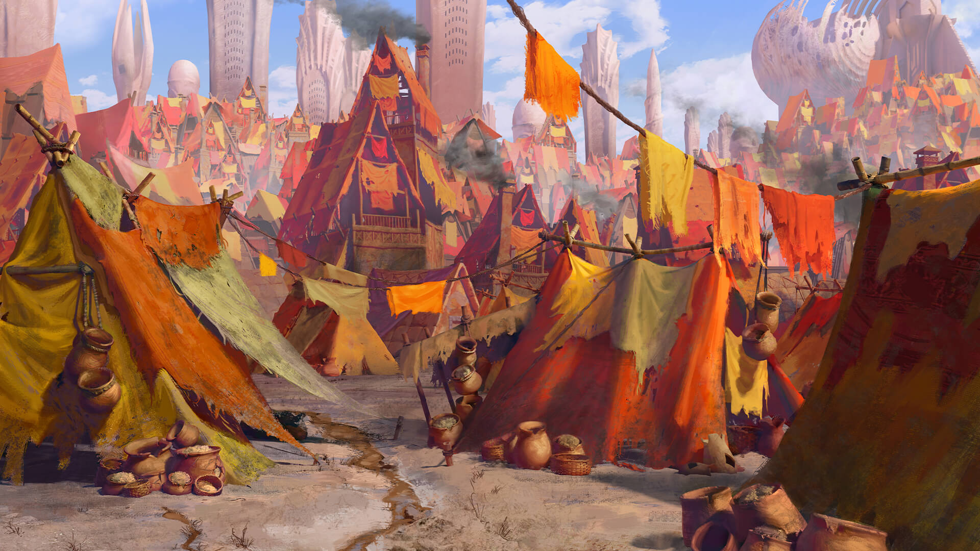 2D art - Tents